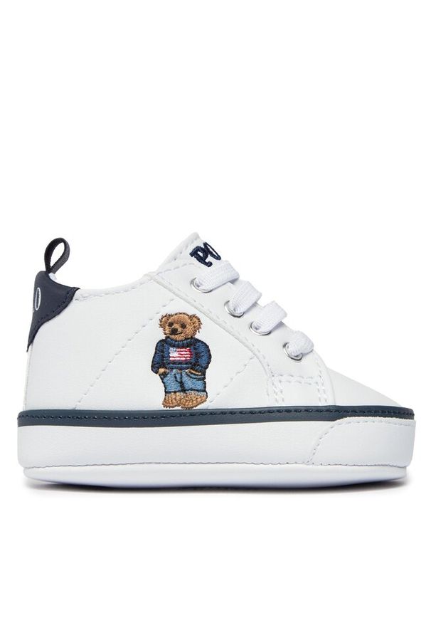 Sneakersy Polo Ralph Lauren. Kolor: biały