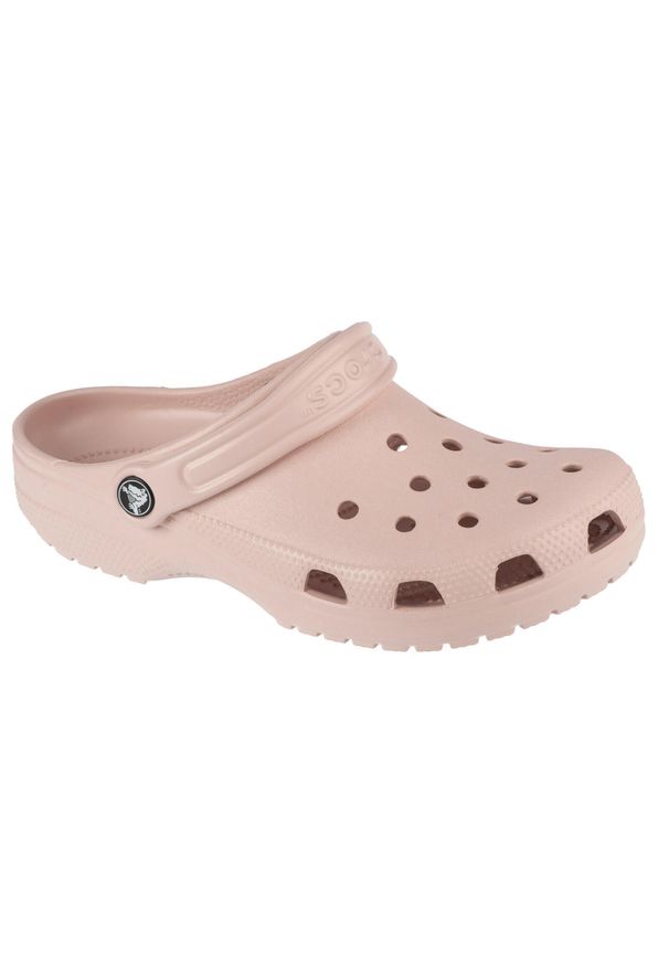 Mules Femme Mules Crocs CLASSIC CLOG Rose Rose. Kolor: beżowy, różowy. Materiał: syntetyk, materiał