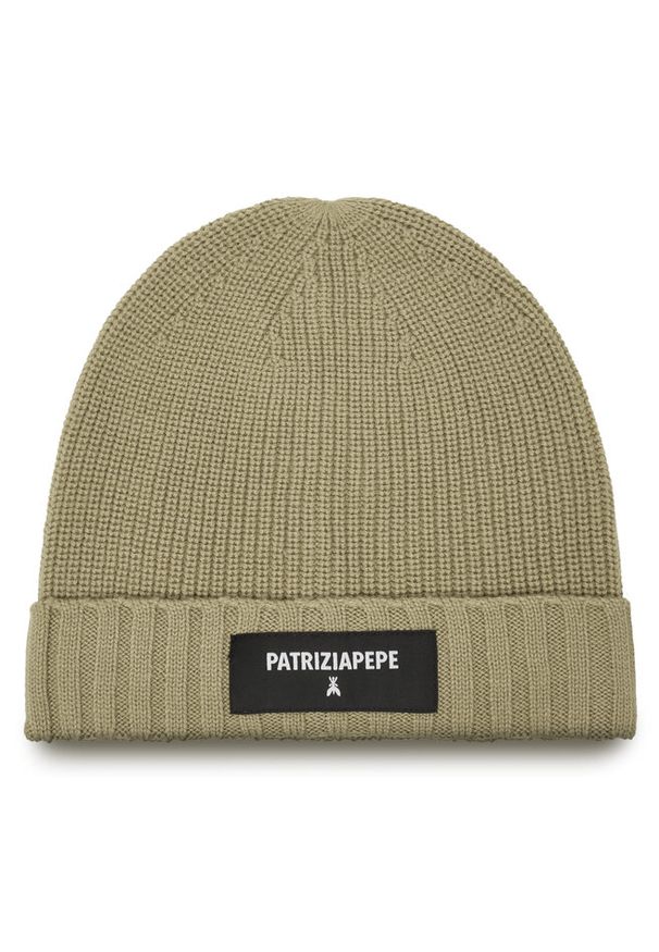 Czapka Patrizia Pepe. Kolor: szary