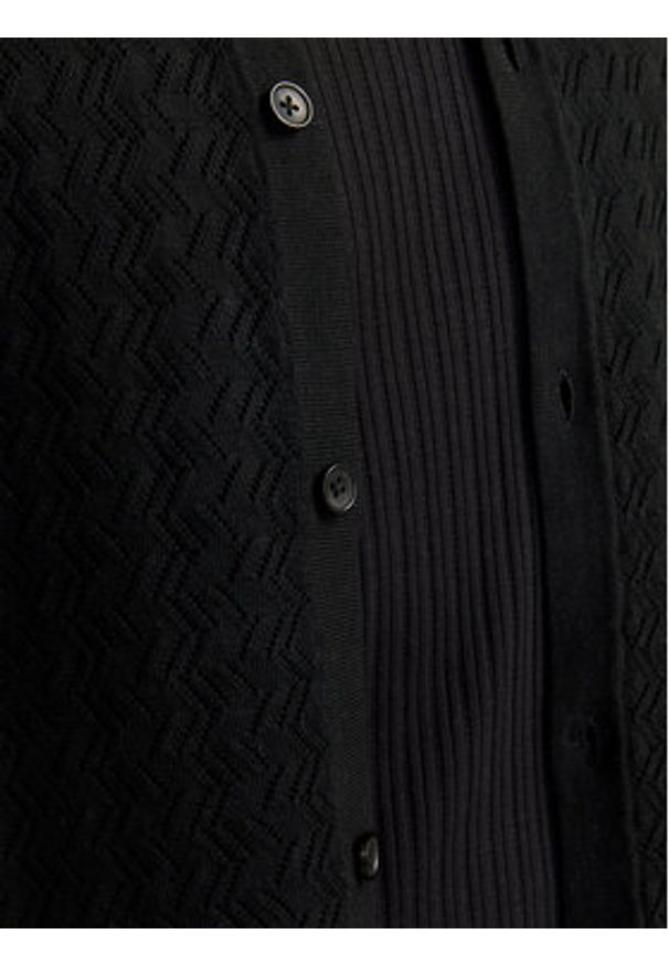 Jack & Jones Koszula Tyler 12272863 Czarny Loose Fit. Kolor: czarny. Materiał: syntetyk, bawełna
