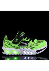 skechers - Skechers Sneakersy Vorlo 400137L/LMBK Zielony. Kolor: zielony #4