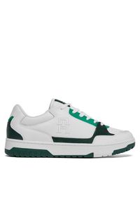 TOMMY HILFIGER - Sneakersy Tommy Hilfiger. Kolor: zielony. Styl: street #1