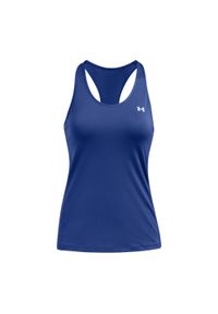 Tank top treningowy damski Under Armour HeatGear Armour Racer. Kolor: niebieski