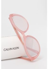 Calvin Klein - Okulary przeciwsłoneczne CK18506S.675. Kształt: okrągłe. Kolor: różowy #3