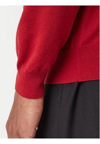 BOSS Sweter Baram 50476363 Czerwony Regular Fit. Kolor: czerwony. Materiał: wełna #2