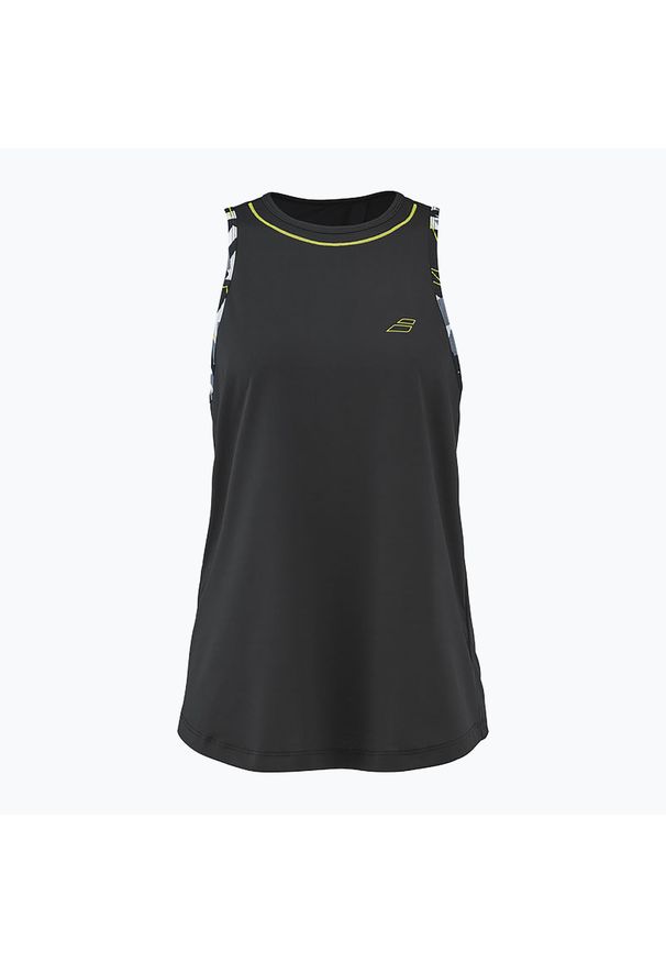Koszulka tenisowa damska Babolat Aero. Kolor: czarny. Sport: tenis