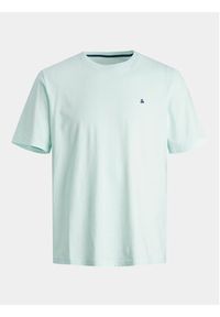 Jack & Jones - Jack&Jones T-Shirt Paulos 12245087 Błękitny Standard Fit. Kolor: niebieski. Materiał: bawełna #4