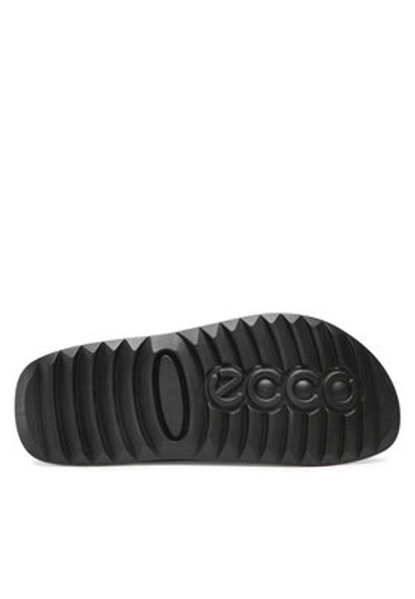 ecco - ECCO Klapki 2Nd Cozmo M 50090401001 Czarny. Kolor: czarny. Materiał: skóra