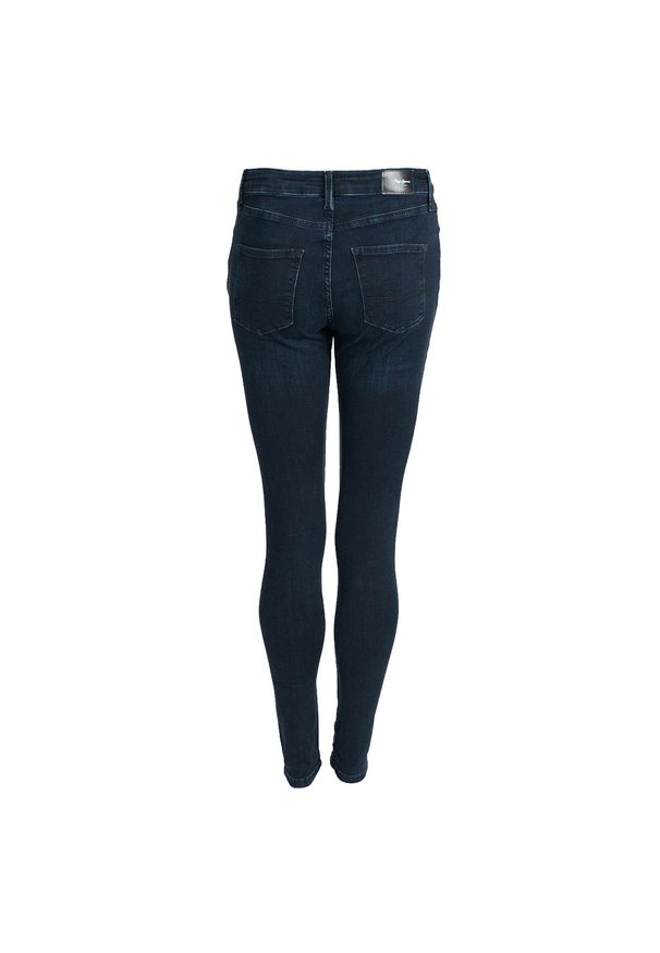Pepe Jeans Jeansy "Dion" | PL202285VW20 | Dion | Kobieta | Granatowy. Stan: podwyższony. Kolor: niebieski. Wzór: aplikacja