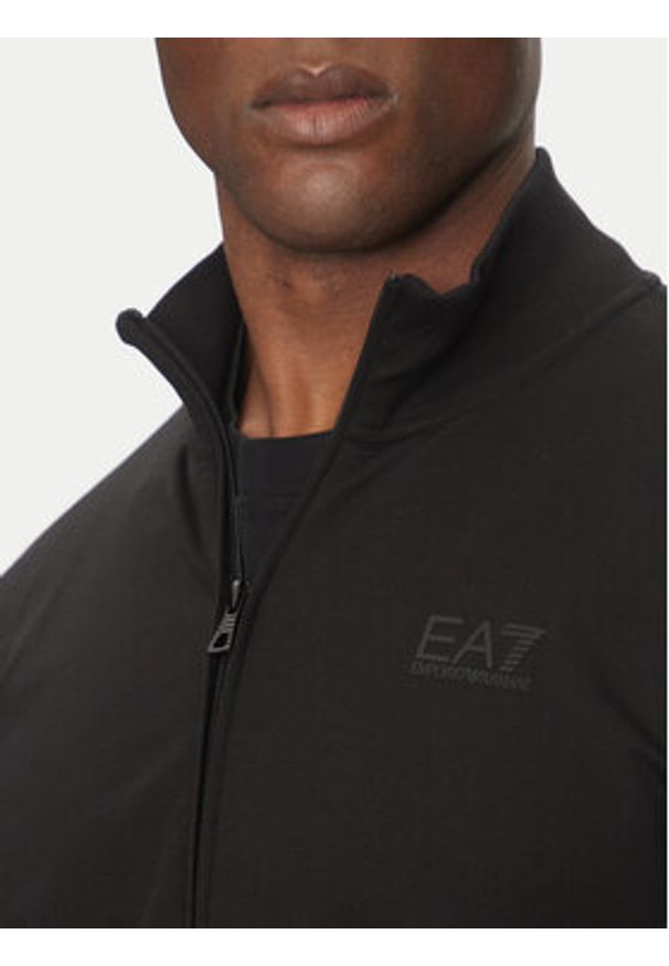 EA7 Emporio Armani Dres 7M000235 AF13512 UC001 Czarny Regular Fit. Kolor: czarny. Materiał: bawełna