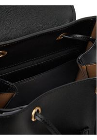 Calvin Klein Plecak Foil Logo Flap Backpack LV04F3297G Czarny. Kolor: czarny. Materiał: skóra #5
