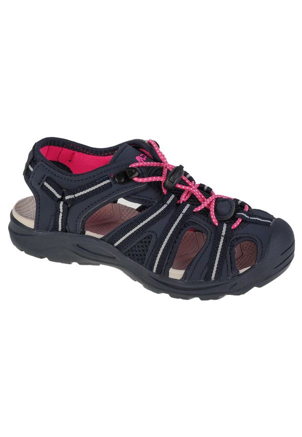 Buty do chodzenia dla dzieci CMP Aquarii 20. Okazja: na co dzień. Kolor: różowy, niebieski, wielokolorowy. Materiał: guma, syntetyk, tkanina, materiał. Sport: turystyka piesza