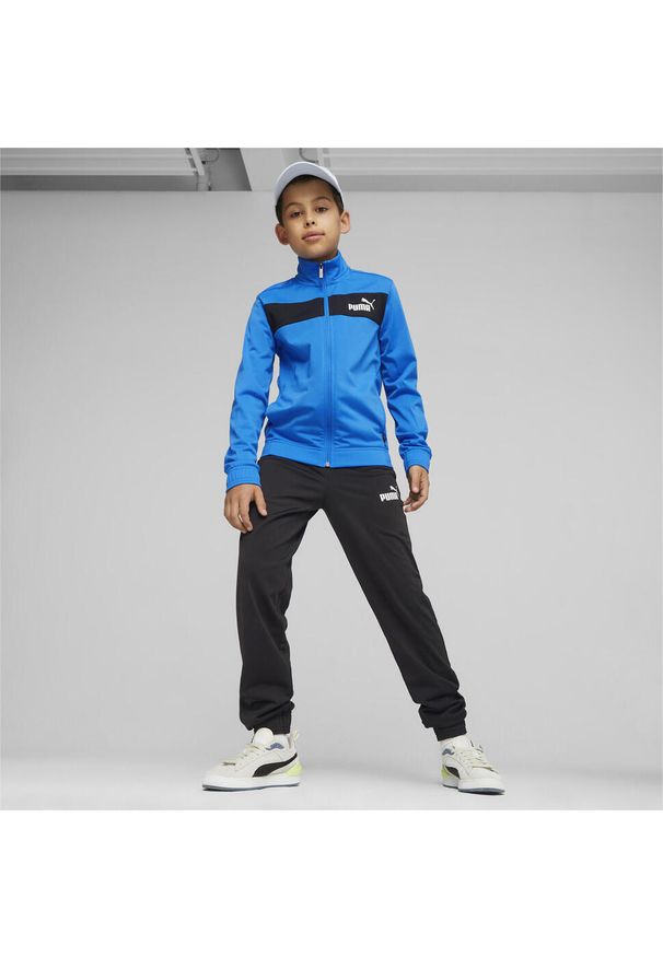 Puma - Dres Poly Rozmiar 13-14 Lata Niebieski - 589371-48. Kolor: niebieski. Materiał: dresówka. Sezon: lato. Styl: klasyczny, elegancki