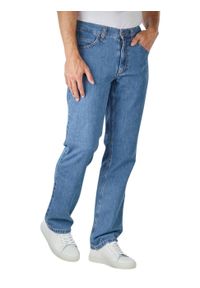 Mustang - MUSTANG TRAMPER STRAIGHT MĘSKIE SPODNIE JEANSOWE DENIM BLUE 1013975 5000 413