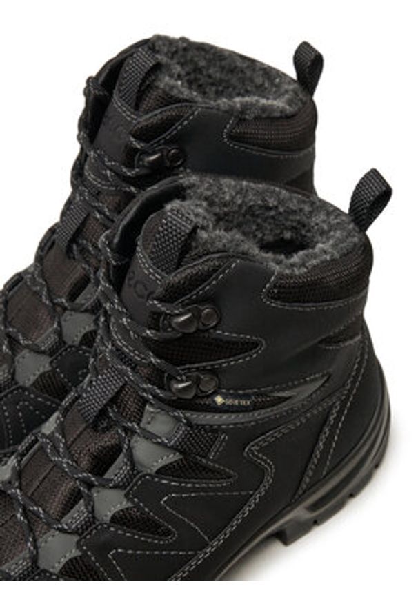 ecco - ECCO Trekkingi Xpedition III 81117453859 Czarny. Kolor: czarny. Materiał: materiał. Sport: turystyka piesza