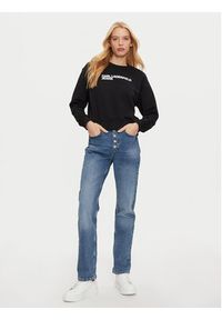 Karl Lagerfeld Jeans Bluza 246J1809 Czarny Regular Fit. Kolor: czarny. Materiał: bawełna #2