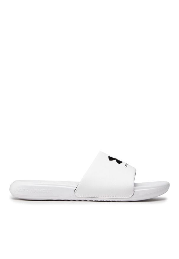 Klapki Under Armour. Kolor: biały
