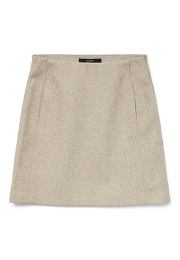 Vero Moda Spódnica ołówkowa Fortuneallison 10253954 Beżowy Slim Fit. Kolor: beżowy. Materiał: syntetyk