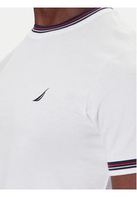Nautica T-Shirt N1S03440 Biały Regular Fit. Kolor: biały. Materiał: bawełna #3