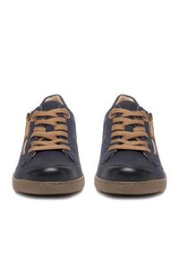 Go Soft Sneakersy CEO-WI23-GHANA-13 Granatowy. Kolor: niebieski. Materiał: nubuk, skóra #2
