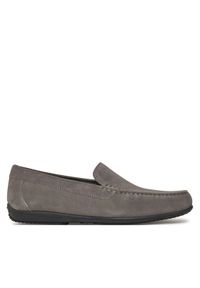 Geox Mokasyny U Ascanio U450WB 00022 C1006 Szary. Kolor: szary. Materiał: zamsz, skóra