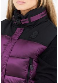 Invicta - INVICTA Fioletowy puchowy krótki bezrękawnik damski, Rozmiar L. Kolor: fioletowy. Materiał: puch, poliamid. Długość rękawa: bez rękawów. Długość: krótkie #2