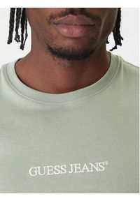Guess Jeans T-Shirt M4YI52 K8HM0 Zielony Regular Fit. Kolor: zielony. Materiał: bawełna #2