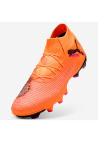 Buty piłkarskie Puma Future 8 Pro FG. Kolor: pomarańczowy. Materiał: lycra. Sport: piłka nożna