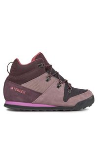 Adidas - Trekkingi adidas. Kolor: fioletowy. Model: Adidas Terrex. Sport: turystyka piesza