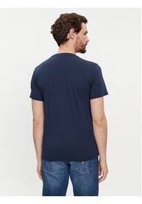 Emporio Armani Underwear T-Shirt 211818 4R468 68036 Granatowy Regular Fit. Kolor: niebieski. Materiał: bawełna #4
