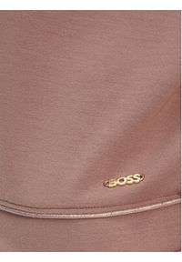 BOSS Bluza Scuba 50545647 Beżowy Relaxed Fit. Kolor: beżowy. Materiał: syntetyk #3