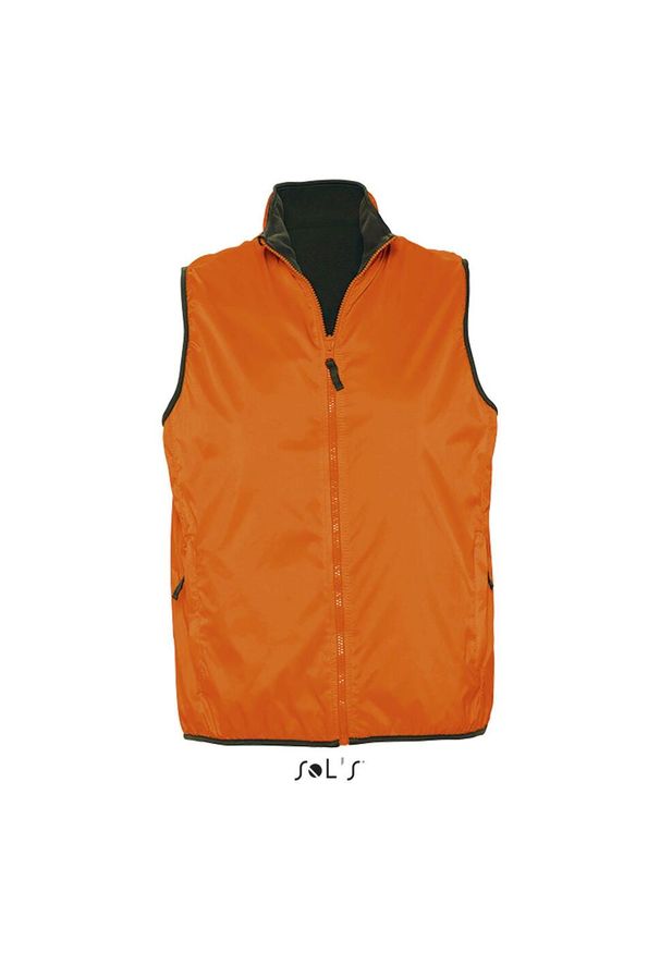 SOL'S - Kurtka bez rękawów Sol's Winner. Kolor: zielony. Długość rękawa: bez rękawów. Sport: turystyka piesza