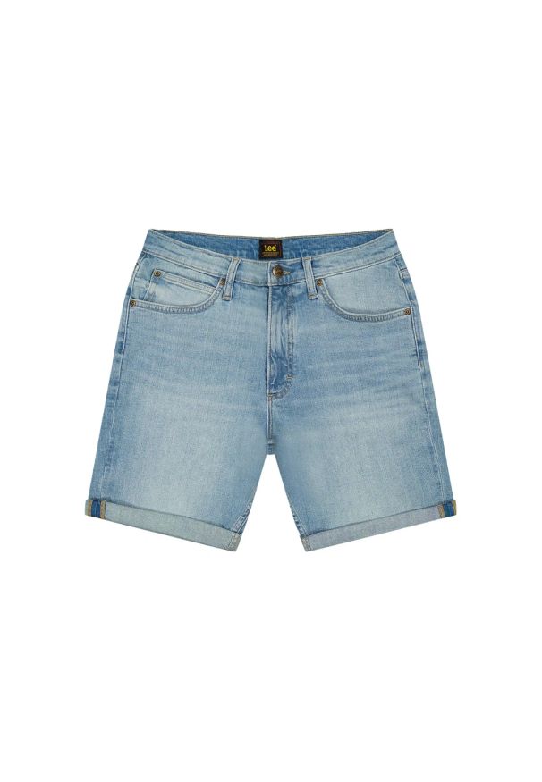 Lee - MESKIE SZORTY LEE RIDER SHORT BLUE HARVEST 112376382