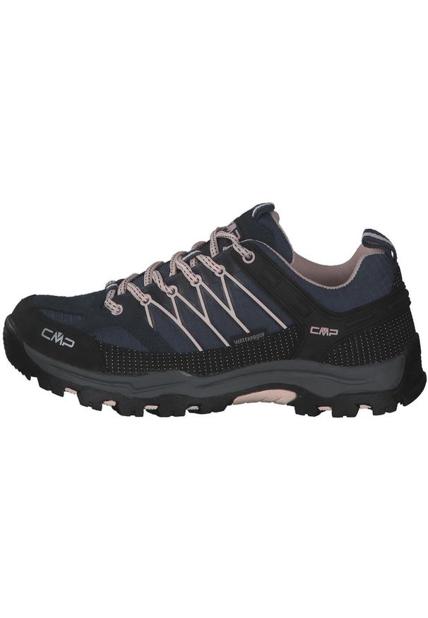 Buty trekkingowe dziecięce CMP Rigel Low Wp. Kolor: różowy. Sport: turystyka piesza