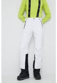 CMP - Spodnie. Kolor: biały. Materiał: tkanina, syntetyk, włókno #1