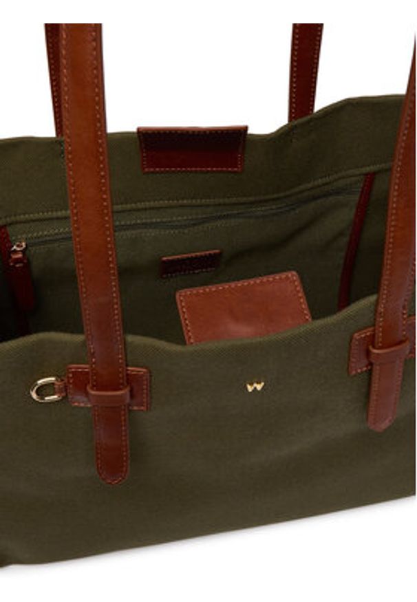 Weekend Max Mara Torebka 2615511064650 Khaki. Kolor: brązowy