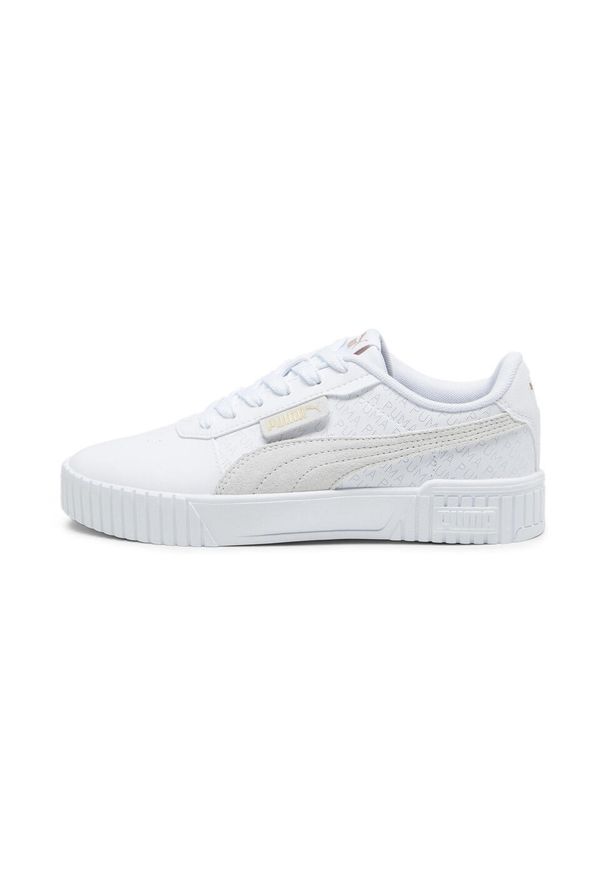 Buty do chodzenia damskie Puma Carina 2.0. Zapięcie: sznurówki. Kolor: biały, wielokolorowy. Materiał: materiał. Szerokość cholewki: normalna. Sport: turystyka piesza