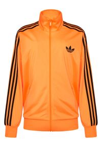 Adidas - adidas Bluza adicolor Classic Firebird JX7862 Żółty Loose Fit. Kolor: żółty. Materiał: syntetyk #1