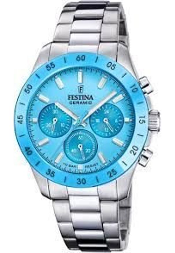 Zegarek Festina Zegarek Męski Festina Ceramic Chrono 20693/3 (45 mm)