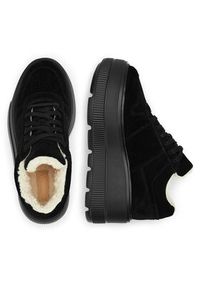 Badura Sneakersy CASI-01W1-006 Czarny. Kolor: czarny. Materiał: zamsz, skóra #3