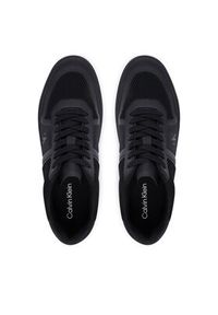 Calvin Klein Sneakersy Classic Cups Laceup Knit HM0HM02130 Czarny. Kolor: czarny. Materiał: materiał #5
