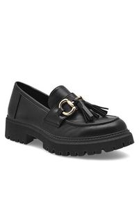 DeeZee Loafersy Doin Alright WS5875-29 Czarny. Kolor: czarny. Materiał: syntetyk