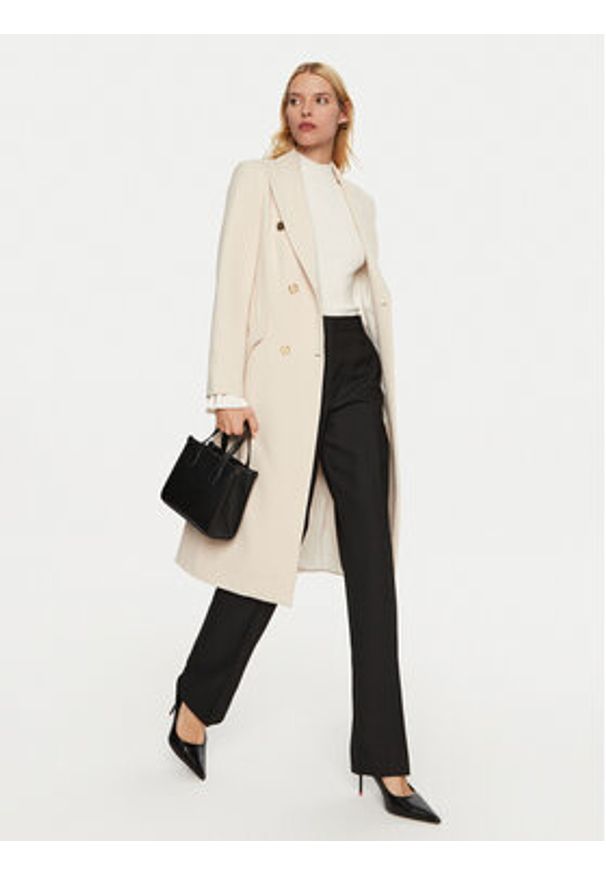 Artigli Płaszcz przejściowy ACCP000638 Beżowy Regular Fit. Kolor: beżowy. Materiał: syntetyk