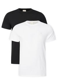 Calvin Klein Komplet t-shirtów LV04LD245G Kolorowy Slim Fit. Materiał: bawełna. Wzór: kolorowy #1