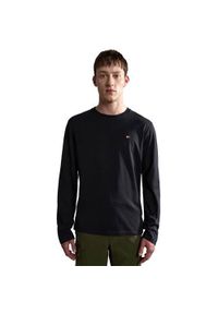Koszulka sportowa męska Napapijri Salis Ls 1. Kolor: czarny. Długość rękawa: długi rękaw. Długość: długie. Styl: sportowy #1