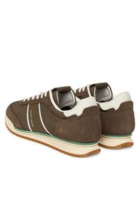 Tommy Jeans Sneakersy Tjw Low Profile Runner EN0EN02862 Brązowy. Kolor: brązowy. Materiał: materiał #4