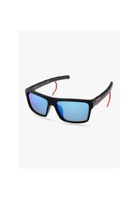 RED BULL SPECT EYEWEAR - Okulary przeciwsłoneczne Red Bull Spect Kane - matt black/smoke/blue. Kolor: czarny