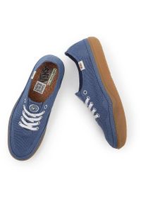 Trampki Vans Circle Vee, Dla obu płci. Kolor: niebieski. Materiał: materiał