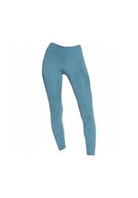 Spodnie sportowe damskie Nike Dri Fit One. Kolor: niebieski. Technologia: Dri-Fit (Nike)