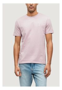 BOSS T-Shirt Tales 50508584 Fioletowy Regular Fit. Kolor: fioletowy. Materiał: bawełna #1